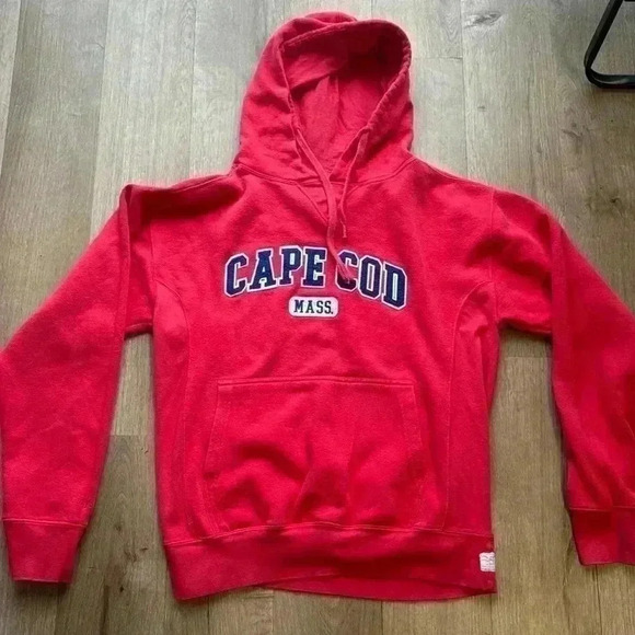 Cape Cod Red Hoodie - Picture 1 of 9